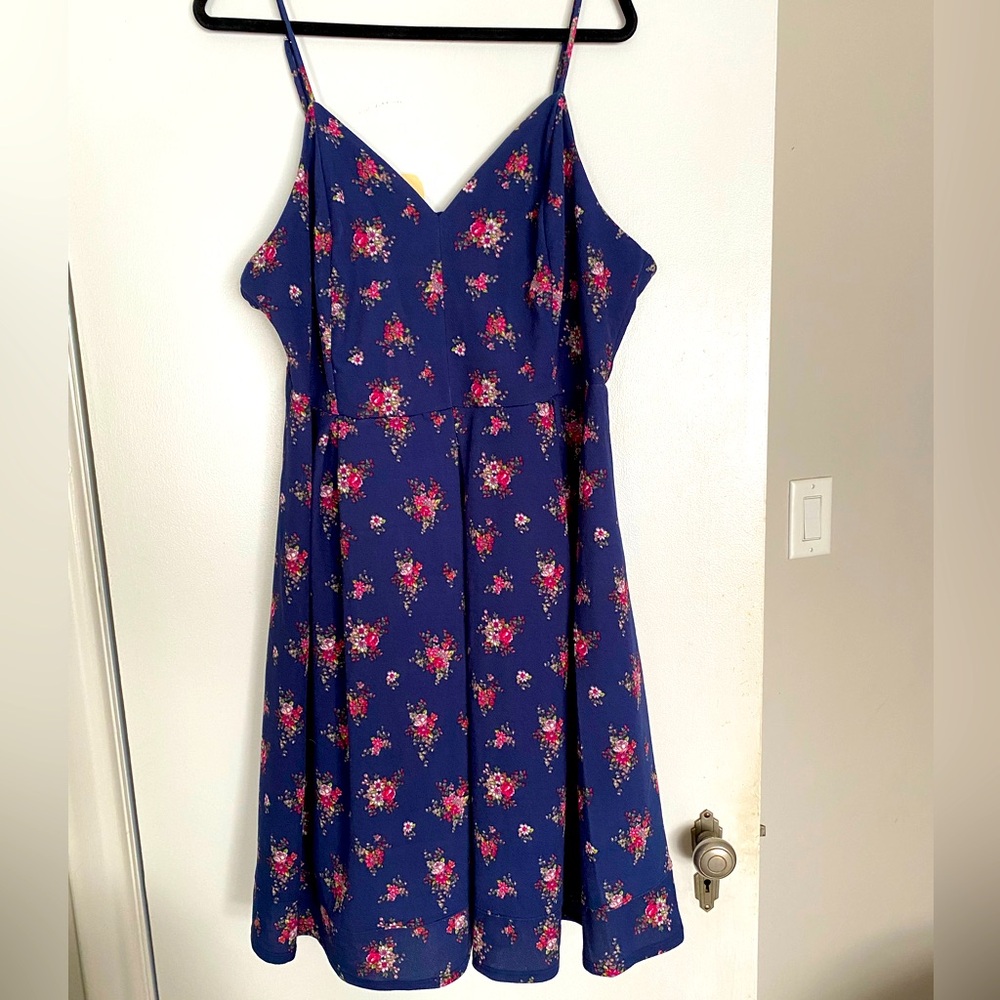 Modcloth 3X sweetheart dress adjustable straps